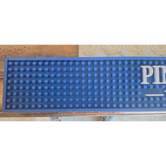 Pinnacle Vodka Rubber Bar Mat- 23" x 3.3"- Excellent! - Picture 4 of 5